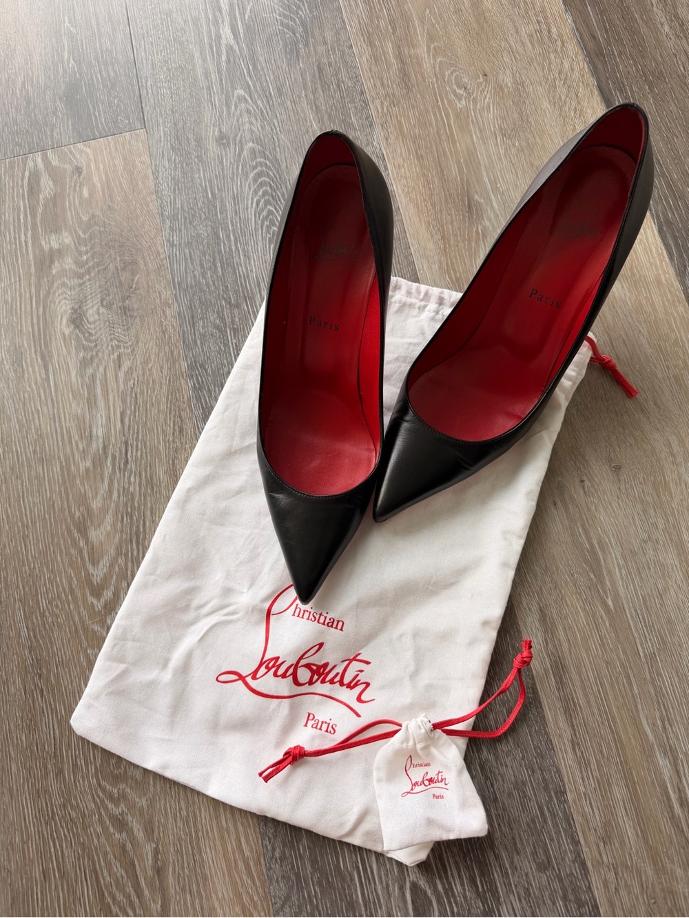 Christian Louboutin Black Stiletto Heels
